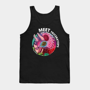 Meet Triceratops Jurassic World Tank Top